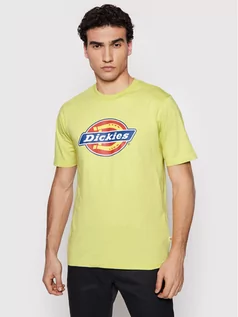 Koszulki męskie - Dickies T-Shirt Icon Logo DK0A4XC9B541 Zielony Regular Fit - grafika 1