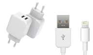 Ładowarki do telefonów - CoreParts USB Charger for iPhone & iPad - miniaturka - grafika 1
