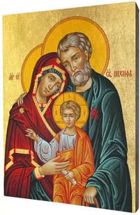 Art christiana Ikona Świętej Rodziny ACHI018 - Dewocjonalia - miniaturka - grafika 1