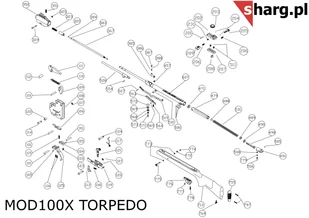 Śruba kontrująca mocująca osadę do Hatsan MOD 55S-155, Dominator 200, Proxima (774) - Osprzęt do wiatrówek - miniaturka - grafika 17