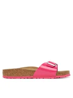 Klapki i japonki damskie - Birkenstock Klapki Madrid 1030872 Różowy - miniaturka - grafika 1