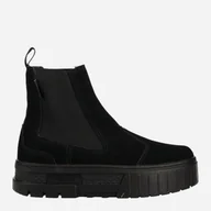 Botki damskie - Sztyblety damskie skórzane Puma Mayze Chelsea Winter Wns 393093-02 37 (4UK) 23 cm Czarny/Biały (4099683091470). Buty za kostkę damskie - miniaturka - grafika 1