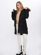 Kurtki damskie - madden girl Płaszcz zimowy w kolorze czarnym - miniaturka - grafika 1