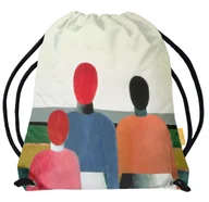 Torby szkolne - Worek Trzy postacie kobiece Kazimir Severinovich Malevich-Mały - miniaturka - grafika 1