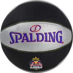Spalding Tf-33 Red Bull Half Court Ball 76863Z, Piłka Do Koszykówki Czarna - Koszykówka - miniaturka - grafika 1