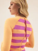 Koszulki i topy damskie - Top plażowy Oahu Bloovii pomarańczowy, różowy L - miniaturka - grafika 1