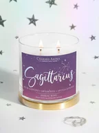 Świece - Charmed Aroma sojowa świeca zapachowa z biżuterią 12 oz 340 g Pierścionek - Sagittarius Strzelec Zodiak - miniaturka - grafika 1