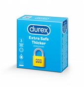 Prezerwatywy - Grubsze prezerwatywy lateksowe Durex Extra Safe Thicker 3 szt. - miniaturka - grafika 1