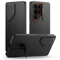 Etui i futerały do telefonów - Etui TECH PROTECT Kevlar Aura MagSafe do Samsung Galaxy S25 Ultra Czarny - miniaturka - grafika 1