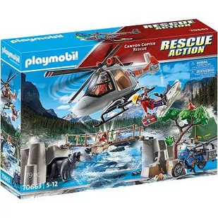 Playmobil Misja śmigłowca w kanionie 70663 70663 - Klocki - miniaturka - grafika 1