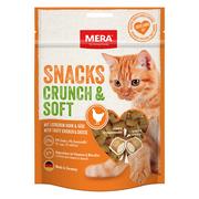 Przysmaki dla kotów - MERA Crunch & Soft, kurczak i ser - 2 x 200 g - miniaturka - grafika 1