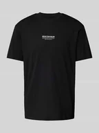 Koszulki męskie - T-shirt o kroju relaxed fit z czystej bawełny - miniaturka - grafika 1