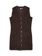 Sukienki - Vero Moda Sukienka codzienna Eden 10333959 Brązowy Regular Fit - miniaturka - grafika 1