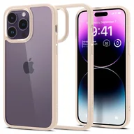 Etui i futerały do telefonów - Etui SPIGEN Ultra Hybrid do Apple iPhone 14 Pro Max Beżowy - miniaturka - grafika 1