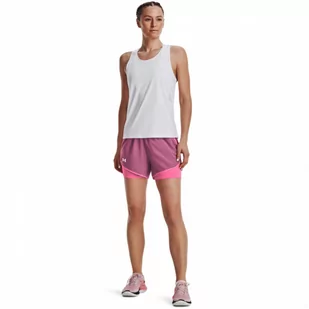 Damskie spodenki do biegania UNDER ARMOUR UA Fly By 2.0 2N1 Short - Spodnie sportowe damskie - miniaturka - grafika 1