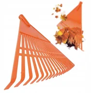 Grabie i motyki - GRABIE WACHLARZOWE PLASTIK CANADA 22 ZĘBY DUŻE DO LIŚCI - miniaturka - grafika 1