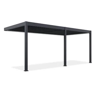 Automatyczna pergola przyścienna z oświetleniem ELEGANCE WALL AUTOMATIC 3x6 Anthracite - Gutroof - Kratki i pergole Automatyczna pergola przyścienna z oświetleniem ELEGANCE WALL AUTOMATIC 3x6 Anthracite - Gutroof - Kratki i pergole - miniaturka - grafika 1