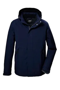 killtec Męska kurtka funkcyjna/kurtka outdoorowa z odpinanym kapturem KOW 4 MN JCKT, granatowa, 4XL, 41843-000 - Kurtki męskie - miniaturka - grafika 1