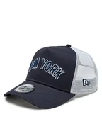 Czapki męskie - New Era Czapka z daszkiem Team Script Trucker Nyy 60364216 Czarny - miniaturka - grafika 1