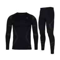 Pozostała odzież narciarska - Alpinus, komplet bielizny termoaktywnej męskiej, Idre, rozmiar S - miniaturka - grafika 1