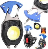Latarki - Bailong Lampka led cob brelok otwieracz magnes latarka 8w1 Lampka led cob brelok otwieracz magnes latarka 8w1 - miniaturka - grafika 1