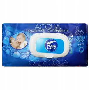 Piuma Lady Acqua 99 % wody chusteczki nawilżane 72szt - Chusteczki nawilżane - miniaturka - grafika 1