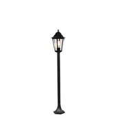 Lampy ogrodowe - QAZQA Latarnia zewnętrzna stojąca czarna 120 cm IP44 - Nowy Orlean - miniaturka - grafika 1