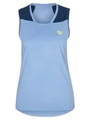 Koszulki i topy damskie - Ziener NELITA damska koszulka funkcyjna - rower | outdoor|fitness | sport - oddychająca, szybkoschnąca, bez rękawów, Bluebell, 46 - miniaturka - grafika 1