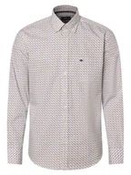 Koszule męskie - Fynch-Hatton Koszula męska Mężczyźni Regular Fit Bawełna biały|wielokolorowy wzorzysty, M - miniaturka - grafika 1