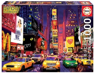 Educa Puzzle 1000 elementów Times Square Nowy York Neon - Puzzle - miniaturka - grafika 4
