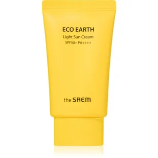 The Saem The Saem Eco Earth Light Sun Cream SPF 50 - 50 g - Balsamy i kremy do opalania - miniaturka - grafika 1