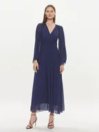 Sukienki - Rinascimento Sukienka wieczorowa CFC0117605003 Granatowy Regular Fit - miniaturka - grafika 1