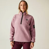 Bluzy sportowe damskie - Dare 2b Polar damski Slide Out Różowy, Rozmiar: 46 - miniaturka - grafika 1