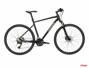 Rower Kross Evado 7.0 czarny/srebrny połysk 2024 - Rowery - miniaturka - grafika 1