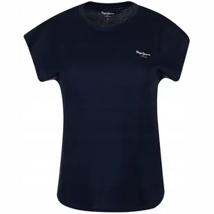 PEPE JEANS KOSZULKA DAMSKA T-SHIRT LORY FUTURE GRANATOWA r.XS - Koszulki i topy damskie - miniaturka - grafika 1