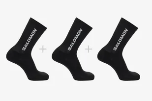 SALOMON SKARPETKI WYSOKIE EVERYDAY CREW 3-PACK WYGODA NA SPORT M 39-41 - Skarpetki męskie - miniaturka - grafika 1
