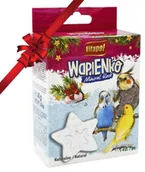 Karma dla ptaków - VITAPOL - Kostka wapienna naturalna GWIAZDKA dla ptaków - edycja świąteczna - miniaturka - grafika 1