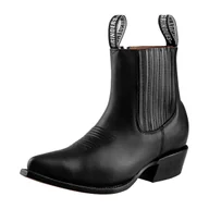 Botki męskie - kowbojki GRINDERS - AUSTIN (507 BLACK)-45 - miniaturka - grafika 1