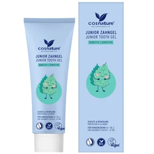 _Junior Tooth Gel żel do zębów wrażliwych dla dzieci 6-12 lat Rumianek i Mięta - Kremy dla dzieci - miniaturka - grafika 1