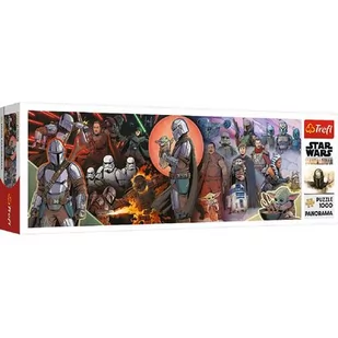 Trefl Puzzle 1000 Panorama Przygody Mandaloriana - Puzzle - miniaturka - grafika 2