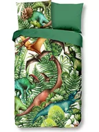 Pościel dla dzieci - Good Morning Komplet pościeli "Prehistory" w kolorze zielonym - miniaturka - grafika 1