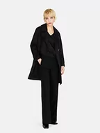 Bluzy damskie - Sisley Damska bluza 5FUALQ038, czarna 100, L, czarny 100, L - miniaturka - grafika 1