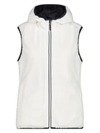 Kamizelki damskie - CMP Kamizelka polarowa w kolorze białym - miniaturka - grafika 1