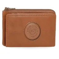 Portfele - Pepe Jeans Cracker Portfel z uchwytem na karty Beżowy 11x7x1,5 cm Skóra by Joumma Bags, beż, Talla única, Portfel na karty - miniaturka - grafika 1