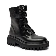 Botki damskie - Marc Cain Skórzane botki - miniaturka - grafika 1