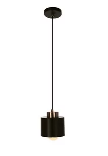Candellux Olena lampa wisząca 1-punktowa czarna/miedź 31-78421 - Lampy sufitowe - miniaturka - grafika 1