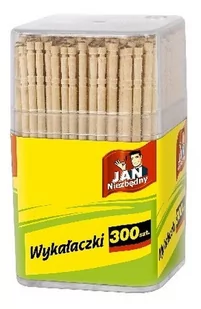 JAN NIEZBĘDNY wykałaczki pudełko 300szt. - Folia, papier śniadaniowy, serwetki - miniaturka - grafika 3