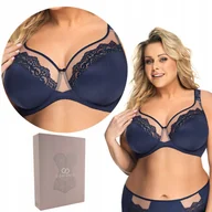 Biustonosze - Biustonosz miękki GORSENIA K441 Luisse GRANAT 95E - miniaturka - grafika 1