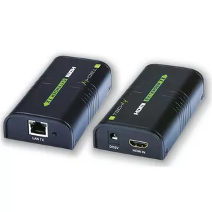 Techly Extender / splitter HDMI Techly po skrętce Cat. 5e/6/6a/7 do 120m, over IP, czarny IDATA EXTIP-373 306004 - Inne akcesoria audio-wideo - miniaturka - grafika 3