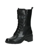 Botki damskie - Caprice Damskie botki 9-26104-41, Czarna papka, 37 EU - miniaturka - grafika 1